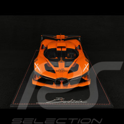 Bugatti Bolide 2024 Hermès Orange / Black Carbon 1/18 MCM BUGOR