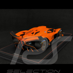 Bugatti Bolide 2024 Hermès Orange / Black Carbon 1/18 MCM BUGOR