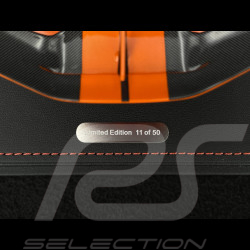 Bugatti Bolide 2024 Hermès Orange / Black Carbon 1/18 MCM BUGOR