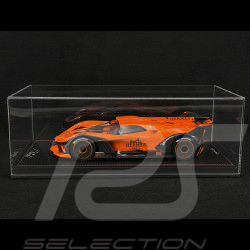 Bugatti Bolide 2024 Hermès Orange / Black Carbon 1/18 MCM BUGOR