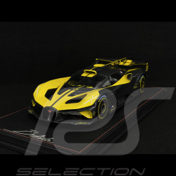 Bugatti Bolide 2024 Yellow / Black Carbon 1/18 MCM