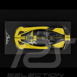Bugatti Bolide 2024 Jaune / Carbone Noir 1/18 MCM