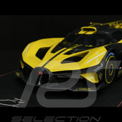 Bugatti Bolide 2024 Yellow / Black Carbon 1/18 MCM