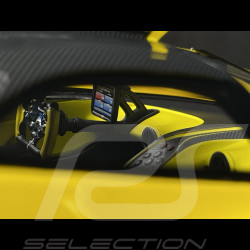 Bugatti Bolide 2024 Jaune / Carbone Noir 1/18 MCM