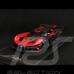 Bugatti Bolide 2024 Rot / Carbon Schwarz 1/18 MCM