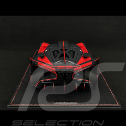 Bugatti Bolide 2024 Rouge / Carbone Noir 1/18 MCM