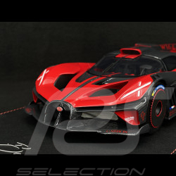 Bugatti Bolide 2024 Rouge / Carbone Noir 1/18 MCM