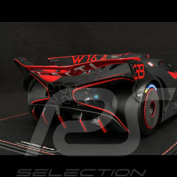 Bugatti Bolide 2024 Rot / Carbon Schwarz 1/18 MCM