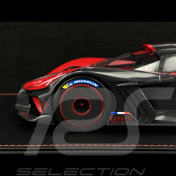 Bugatti Bolide 2024 Rouge / Carbone Noir 1/18 MCM
