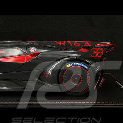 Bugatti Bolide 2024 Rouge / Carbone Noir 1/18 MCM