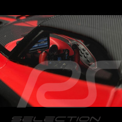 Bugatti Bolide 2024 Rouge / Carbone Noir 1/18 MCM