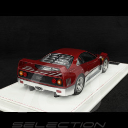 Ferrari F40 1987 Carbon Red / Silver 1/18 GL Model GLF40