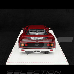 Ferrari F40 1987 Carbon Red / Silver 1/18 GL Model GLF40