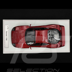 Ferrari F40 1987 Carbon Red / Silver 1/18 GL Model GLF40