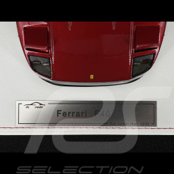 Ferrari F40 1987 Carbon Red / Silver 1/18 GL Model GLF40