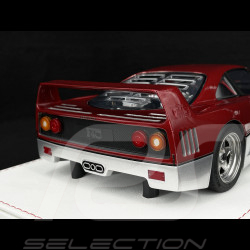 Ferrari F40 1987 Rouge Carbone / Argent 1/18 GL Model GLF40