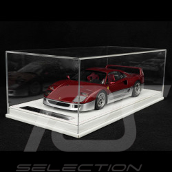 Ferrari F40 1987 Carbon Rot / Silber 1/18 GL Model GLF40