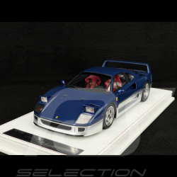 Ferrari F40 1987 Carbon Blau / Silber 1/18 GL Model GLF40