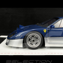 Ferrari F40 1987 Carbon Blue / Silver 1/18 GL Model GLF40