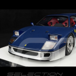 Ferrari F40 1987 Carbon Blau / Silber 1/18 GL Model GLF40