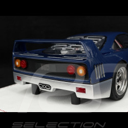 Ferrari F40 1987 Carbon Blue / Silver 1/18 GL Model GLF40