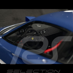 Ferrari F40 1987 Carbon Blue / Silver 1/18 GL Model GLF40