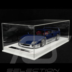 Ferrari F40 1987 Carbon Blau / Silber 1/18 GL Model GLF40