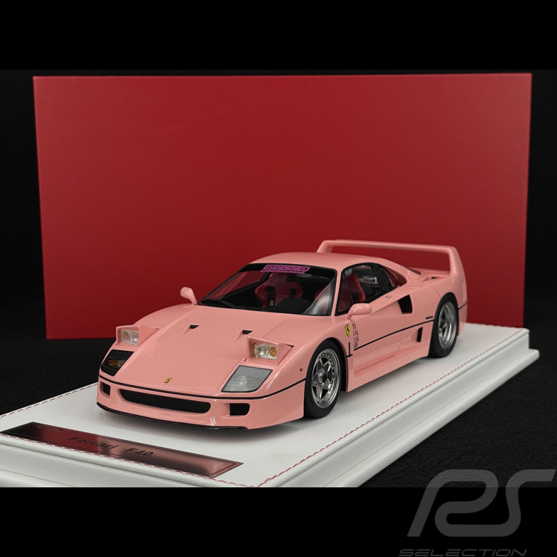 Ferrari F40 1987 Anti Social Social Club Pink 1/18 GL Model GLF40