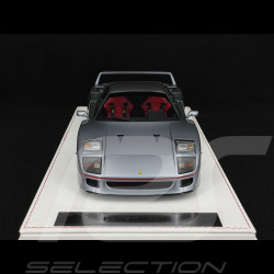 Ferrari F40 1987 Silver Grey 1/18 GL Model GLF40