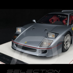 Ferrari F40 1987 Gris Argenté 1/18 GL Model GLF40
