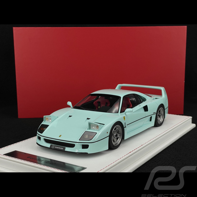 Ferrari F40 1987 Tiffany Blue 1/18 GL Model GLF40