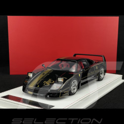 Ferrari F40 1987 John Player Special Gloss Black 1/18 GL Model GLF40