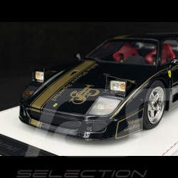 Ferrari F40 1987 John Player Special Negro Brillante 1/18 GL Model GLF40