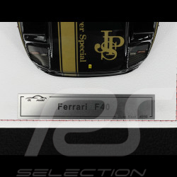 Ferrari F40 1987 John Player Special Negro Brillante 1/18 GL Model GLF40