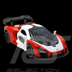 McLaren Senna Red / White Racing Cars 1/59 Majorette 212084009SMO