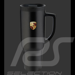 Gobelet Porsche Écusson Bouteille Thermos Noir Mat WAP05010126STL