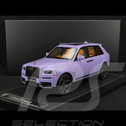 Rolls Royce Cullinan 2018 Dämmerungsviolett / Orangefarbener Innenraum 1/18 GL Model GLCUTP