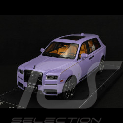 Rolls Royce Cullinan 2018 Dämmerungsviolett / Orangefarbener Innenraum 1/18 GL Model GLCUTP