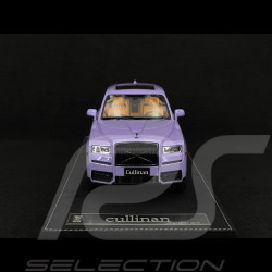 Rolls Royce Cullinan 2018 Twilight Purple / Intérieur Orange 1/18 GL Model GLCUTP
