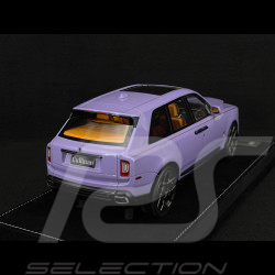 Rolls Royce Cullinan 2018 Dämmerungsviolett / Orangefarbener Innenraum 1/18 GL Model GLCUTP