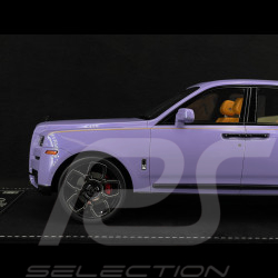Rolls Royce Cullinan 2018 Dämmerungsviolett / Orangefarbener Innenraum 1/18 GL Model GLCUTP