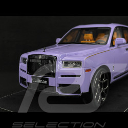 Rolls Royce Cullinan 2018 Twilight Purple / Orange Interior 1/18 GL Model GLCUTP