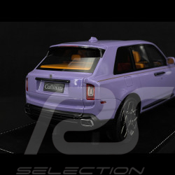 Rolls Royce Cullinan 2018 Twilight Purple / Orange Interior 1/18 GL Model GLCUTP