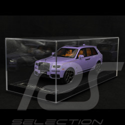 Rolls Royce Cullinan 2018 Dämmerungsviolett / Orangefarbener Innenraum 1/18 GL Model GLCUTP