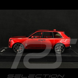 Rolls Royce Cullinan 2018 Flüssigrot / Roter Innenraum 1/18 GL Model GLCULR