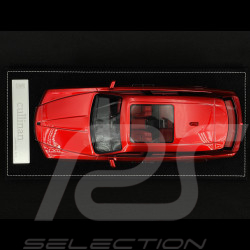Rolls Royce Cullinan 2018 Flüssigrot / Roter Innenraum 1/18 GL Model GLCULR