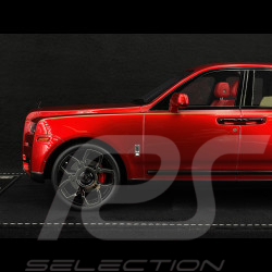 Rolls Royce Cullinan 2018 Rouge Liquide / Intérieur Rouge 1/18 GL Model GLCULR