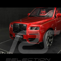Rolls Royce Cullinan 2018 Rouge Liquide / Intérieur Rouge 1/18 GL Model GLCULR