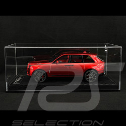 Rolls Royce Cullinan 2018 Rouge Liquide / Intérieur Rouge 1/18 GL Model GLCULR
