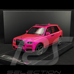 Rolls Royce Cullinan 2018 Electric Pink / Red Interior 1/18 GL Model GLCUEP